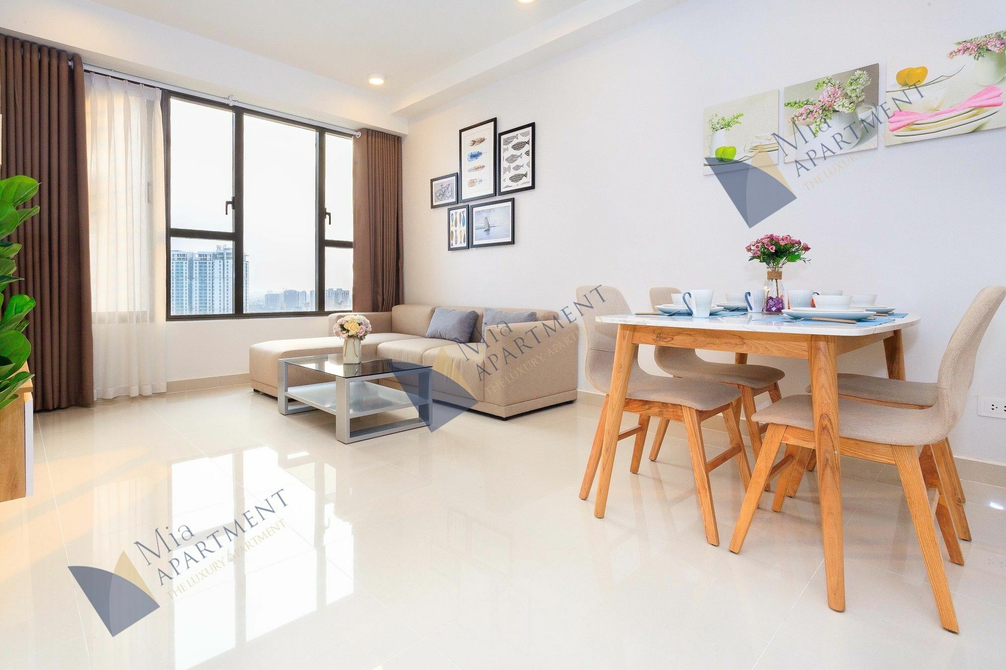 הו צ'י מין סיטי Mia Apartment 2 - The Tresor מראה חיצוני תמונה